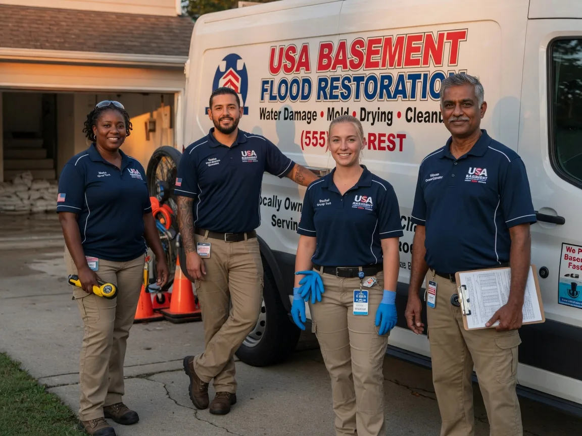 Basement Flood Cleanup company in Lookeba, OK